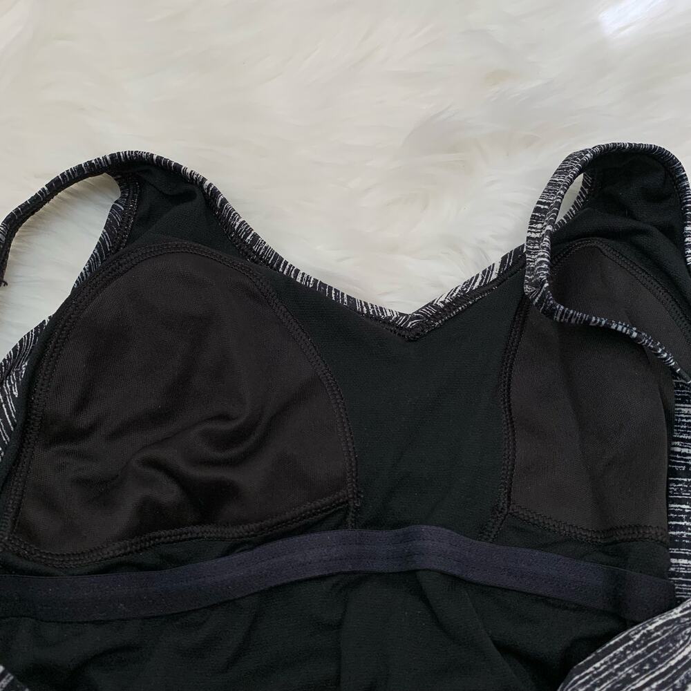 Speedo Black And White Women's One Piece Swimsuit View 5